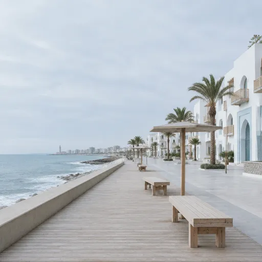 Casablanca beach elegance: where the Atlantic meets Moroccan city style