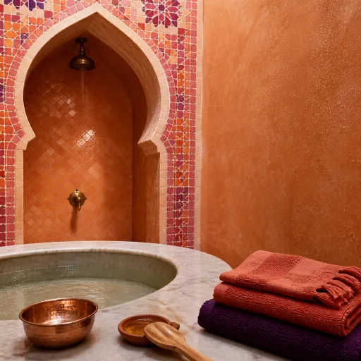 Moroccan hammam showers for luxury travelers seeking authentic spa rituals